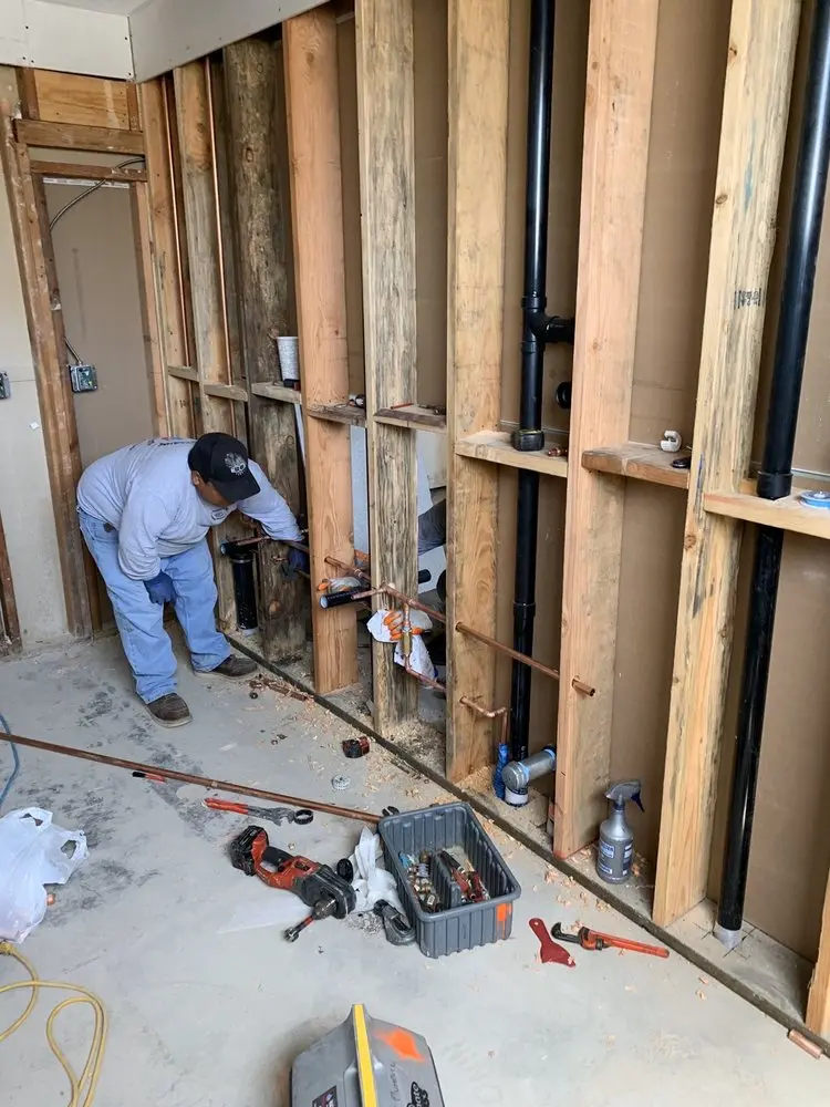 Commercial rough-in plumbing for Commercial Plumbing in Kilgore